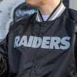 画像5: Mitchell & Ness ミッチェルアンドネス 【ライトウェイト サテン スタジアムジャケット】 オークランド・レイダース NFL RAIDERS オフィシャル (5)