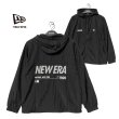 画像2: NEW ERA ニューエラ 【ナイロン ウーブン トラックジャケット NEW ERA】 長袖 ジャケット ナイロンジャケット ロゴ メンズ ユニセックス パフォーマンスアパレル (2)