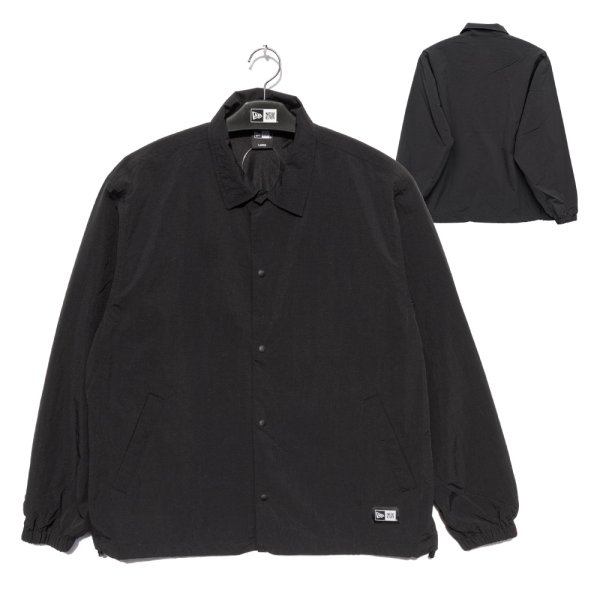 画像2: NEW ERA ニューエラ 【ナイロン コーチジャケット】 長袖 アウター ライトアウター ナイロンジャケット ウィンドブレーカービッグサイズ ユニセックス (2)