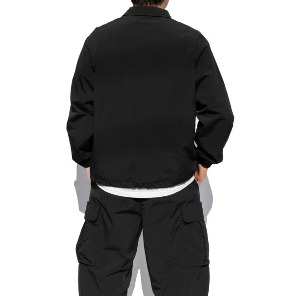 画像4: NEW ERA ニューエラ 【ナイロン コーチジャケット】 長袖 アウター ライトアウター ナイロンジャケット ウィンドブレーカービッグサイズ ユニセックス (4)