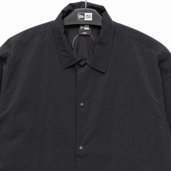 画像5: NEW ERA ニューエラ 【ナイロン コーチジャケット】 長袖 アウター ライトアウター ナイロンジャケット ウィンドブレーカービッグサイズ ユニセックス (5)