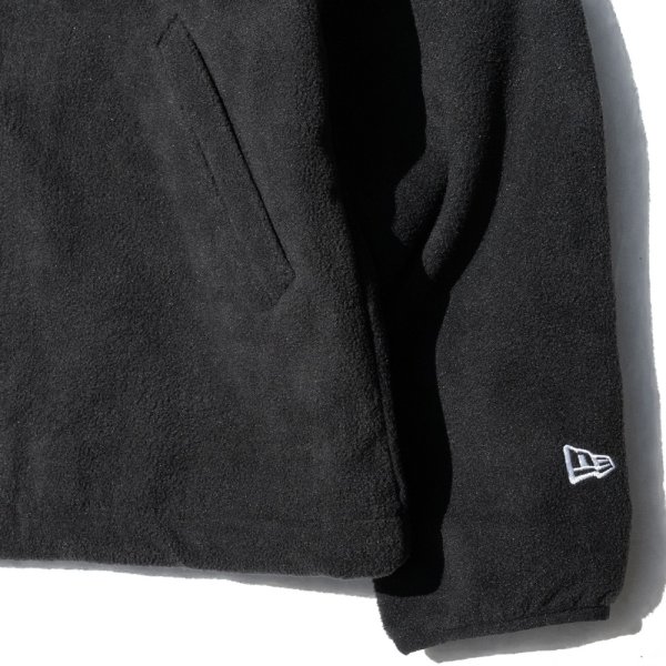 画像6: NEW ERA ニューエラ 【フリースジャケット ボックスロゴ ウーブンパッチ】 長袖 アウター フリース セットアップ ジャケット ビッグサイズ 大きいサイズ ユニセックス (6)