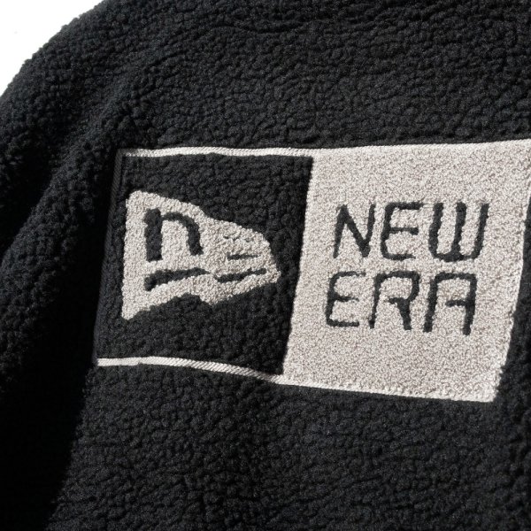 画像12: NEW ERA ニューエラ 【ボアブルゾン オーバーサイズド】 長袖 ボア アウター オーバーサイズ 大きいサイズ ユニセックス (12)