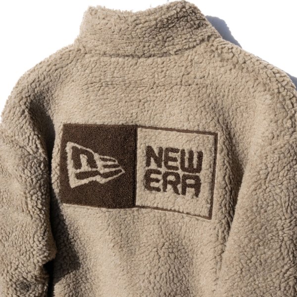 画像13: NEW ERA ニューエラ 【ボアブルゾン オーバーサイズド】 長袖 ボア アウター オーバーサイズ 大きいサイズ ユニセックス (13)