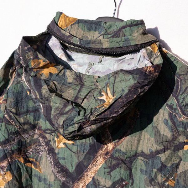 画像16: REBEL MINDS レベル マインズ 【Camo Bent Stripes Windbreaker Jacket】 迷彩 カモフラ ジャケット アウター ナイロンジャケット ウィンドブレーカー アウトドア 大きいサイズ (16)