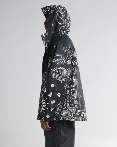 画像4: SHAKA WEAR シャカウエア 【Windbreaker Jacket 2.0】  ペイズリー バンダナ 柄物 ウィンドブレーカー ナイロンジャケット アウター ビッグサイズ 大きいサイズ HIPHOP メンズ (4)