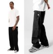 画像4: PRO CLUB プロクラブ 【Wide Leg Denim Lounge Pant】 ジーンズ デニム ロングパンツ デニムパンツ ウォッシュ加工 イージーパンツ ラウンジデニム ストレッチ メンズ (4)