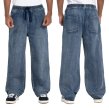 画像6: PRO CLUB プロクラブ 【Wide Leg Denim Lounge Pant】 ジーンズ デニム ロングパンツ デニムパンツ ウォッシュ加工 イージーパンツ ラウンジデニム ストレッチ メンズ (6)