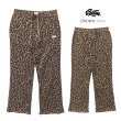 画像11: EPTM エピトミ 【スウェットレオパードパンツ】 ヒョウ柄 レオパード柄 スウェット フレアシルエット ロングパンツ 柄物 ストリート HIPHOP メンズ (11)