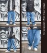 画像15: KNO-BETTA バギージーンズ 【 999 BAGGY カーペンター  】 デニム ダボパン ワイド パンツ ジーパン DENIM LA GATE (15)