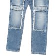 画像8: PUBLIK DENIM パブリックデニム 【Straight Fit Denim Pants】デニムパンツ ロングパンツ ジーパン デニム USサイズ ズボン メンズ 大きいサイズ ビッグサイズ ダメージ 加工 (8)