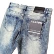 画像9: REASON スキニーパンツ 【 Vintage Denim Jean / U1-407 】 ストレッチ スキニーデニム (9)