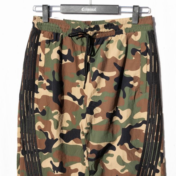 画像11: REBEL MINDS レベル マインズ 【Camo Bent Stripes Nylon Pants】 迷彩 カモフラ ナイロンパンツ ウィンドブレーカー アウトドア ビッグサイズ 大きいサイズ ユニセックス メンズ (11)