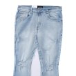 画像5: VICTORIOUS ヴィクトリアス 【Bootcut Raw Edge Denim Jeans ブーツカットデニムパンツ】 ダメージ デニムパンツ ブーツカットデニム ロングパンツ スリム 伸縮 ストレッチパンツ メンズ ズボン (5)