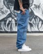 画像5:  VICTORIOUS ヴィクトリアス  【Essential Baggy Denim Jeans】  ロングパンツ バギーパンツ バギーデニム ジーンズ ズボン USサイズ メンズ (5)