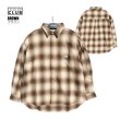 画像10: PRO CLUB プロクラブ 【Heavywide Ombre Flannel Shirt】 ロングシャツ チェックシャツ フランネルシャツ 厚手 長袖 ビッグサイズ 大きいサイズ ユニセックス メンズ (10)