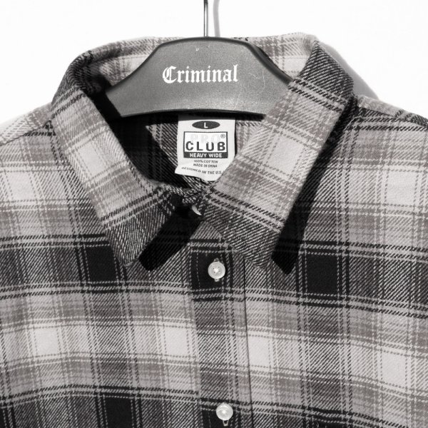 画像13: PRO CLUB プロクラブ 【Heavywide Ombre Flannel Shirt】 ロングシャツ チェックシャツ フランネルシャツ 厚手 長袖 ビッグサイズ 大きいサイズ ユニセックス メンズ (13)