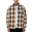画像7: PRO CLUB プロクラブ 【Heavywide Ombre Flannel Shirt】 ロングシャツ チェックシャツ フランネルシャツ 厚手 長袖 ビッグサイズ 大きいサイズ ユニセックス メンズ (7)