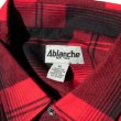 画像6: 【4XL〜6XL】 ABLANCHE 【 フランネル チェックシャツ 2 ビッグサイズ 】 ヘビー ネルシャツ 長袖 グラデーションチェック (6)