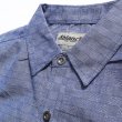 画像6: ABLANCHE 【 シャンブレー チェックシャツ 】 薄手 長袖 大きいサイズ (6)