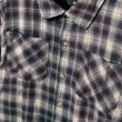 画像9: EPTM エピトミ 【Bleached Flannel Shirts】 チェックシャツ フランネルシャツ 切りっぱなし 長袖 ビッグサイズ 大きいサイズ メンズ ユニセックス (9)