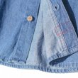 画像10: DICKIES ディッキーズ 【 長袖 デニムシャツ 】 メンズ 大きいサイズ WL300 長袖シャツ ワークシャツ ロングシャツ ボタンダウン USサイズ ストーンウォッシュ (10)