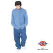 画像6: DICKIES ディッキーズ 【 長袖 デニムシャツ 】 メンズ 大きいサイズ WL300 長袖シャツ ワークシャツ ロングシャツ ボタンダウン USサイズ ストーンウォッシュ (6)