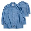 画像3: 【3XL専用ページ】DICKIES ディッキーズ 【長袖 シャンブレーシャツ 】ワークシャツ チカーノ ローライダー (3)