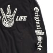 画像6: CRIMINAL オリジナル ロングTシャツ 【 LOW LIFE 】 ハンドサイン ロンＴ WEST COAST LA ロサンゼルス (6)