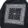 画像7: 【 NEW!! 】 クリミナルオリジナル ロングスリーブT 【 Big Bandana 】 バンダナ ペイズリー 長袖Tシャツ ロンＴ (7)