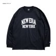 画像3: NEW ERA ニューエラ ロングTシャツ【長袖 コットン オーバーサイズド カレッジロゴ】 ロンT 8オンス newera (3)