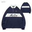 画像4: NEW ERA ニューエラ ラグビーシャツ【長袖 ヘビーウェイト オールドロゴ 】 GOLF NEWERA (4)