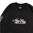 画像7: NEW ERA ニューエラ ロングTシャツ【 長袖 オーバーサイズド コットン Tシャツ Script Logo 】 ロンT NEWERA (7)