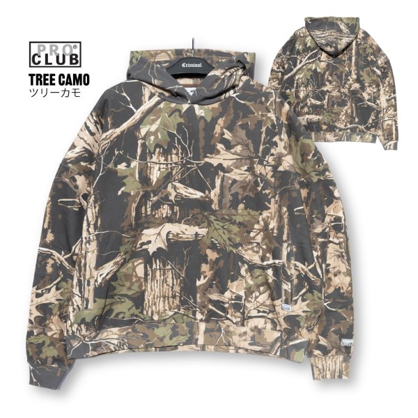 画像11: PRO CLUB プロクラブ 【Heavywide Fleece Pullover Hoodie】 パーカー ヘビーウェイト ビッグサイズ ワイドシルエット 長袖 厚手 無地 迷彩 ユニセックス スウェット (11)
