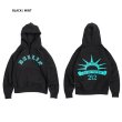 画像4: BALLIN パーカー 【 NYC PULLOVER HOODIE 】  パーカー フーディー プルオーバー スウェット ヒップホップ HIPHOP メンズ   裏起毛 ヘビーウェイト 発砲プリント 高品質 12オンス ニューヨーク (4)