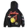 画像8: DVMT【 オーバーサイズプルオーバー Junkies 】 パーカー プルオーバー 長袖 大きいサイズ メンズ ネオンカラー HIPHOP WESTCOAST カリフォルニア 西海岸 (8)