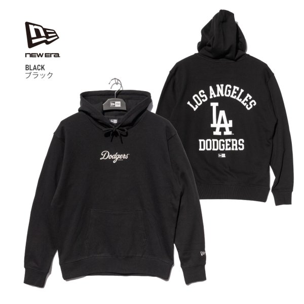 画像12: NEW ERA ニューエラ 【裏毛 スウェット プルオーバーフーディー ロサンゼルス・ドジャース】 長袖 パーカー スウェット スウェットパーカー ロゴ LA MLB 野球 スポーツ ユニセックス (12)