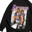 画像5: プリント パーカー 【 LEGEND 24 / Kobe 】  プルオーバー フーディ NBA コービー・ブライアント カリフォルニア WESTCOAST 裏起毛 (5)