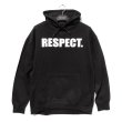 画像2: プリントパーカー 【 RESPECT 】  プルオーバー フーディ Tupac 2pac ラッパー 裏起毛 (2)