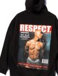 画像5: プリントパーカー 【 RESPECT 】  プルオーバー フーディ Tupac 2pac ラッパー 裏起毛 (5)