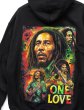 画像5: プリントパーカー 【 ONE LOVE 】  プルオーバー ボブ・マーリー レゲエ ラスタ 裏起毛 (5)