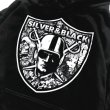 画像5: プリント パーカー 【 RAIDERS レイダース / SILVER & BLACK 】 プルオーバー WESTCOAST 西海岸 (5)