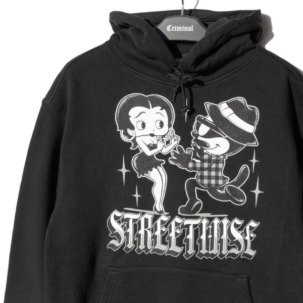 画像4: STREET WISE ストリート ワイズ 【THE CHASE Hoodie】  パーカー プルオーバー フーディー キャラクター HIPHOP ローライダー WESTCOAST 大きいサイズ ユニセックス メンズ (4)
