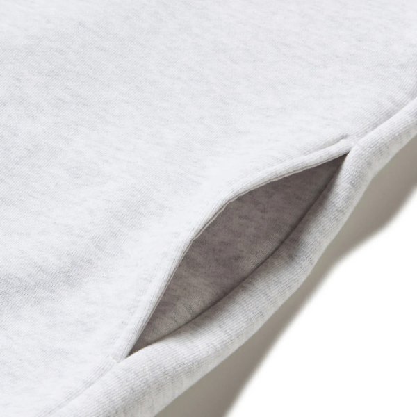 画像14: NEW ERA ニューエラ 【裏起毛 オーバーサイズド スウェット ハーフジップ ボックスロゴ】 長袖 スウェット ハーフジップパーカー レイヤードスタイル ロゴ オーバーサイズ ビッグサイズ ユニセックス (14)