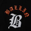 画像11: BALLIN トレーナー【 B CHENILLE CREWNECK 】トレーナー スウェット ヒップホップ HIPHOP メンズ  裏起毛 厚手 ヘビー パイル地 高品質 10オンス 綿100% シェニール ビッグロゴ (11)