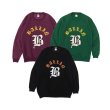 画像2: BALLIN トレーナー【 B CHENILLE CREWNECK 】トレーナー スウェット ヒップホップ HIPHOP メンズ  裏起毛 厚手 ヘビー パイル地 高品質 10オンス 綿100% シェニール ビッグロゴ (2)