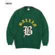 画像3: BALLIN トレーナー【 B CHENILLE CREWNECK 】トレーナー スウェット ヒップホップ HIPHOP メンズ  裏起毛 厚手 ヘビー パイル地 高品質 10オンス 綿100% シェニール ビッグロゴ (3)