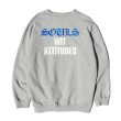 画像6: Criminal Original スウェット トレーナー 【 SOULS WIT ATTITUDES 】12.4oz ヘビー クルーネック クリミナルオリジナル (6)