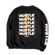 画像3: YISM スウェット トレーナー  【 HUSTLE SIX CREW NECK 】 クルーネック 薄手 ライトオンス (3)