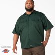 画像10: 【M - 3XL】 DICKIES ディッキーズ 半袖 ワークシャツ 1574 メンズ 大きいサイズ (10)